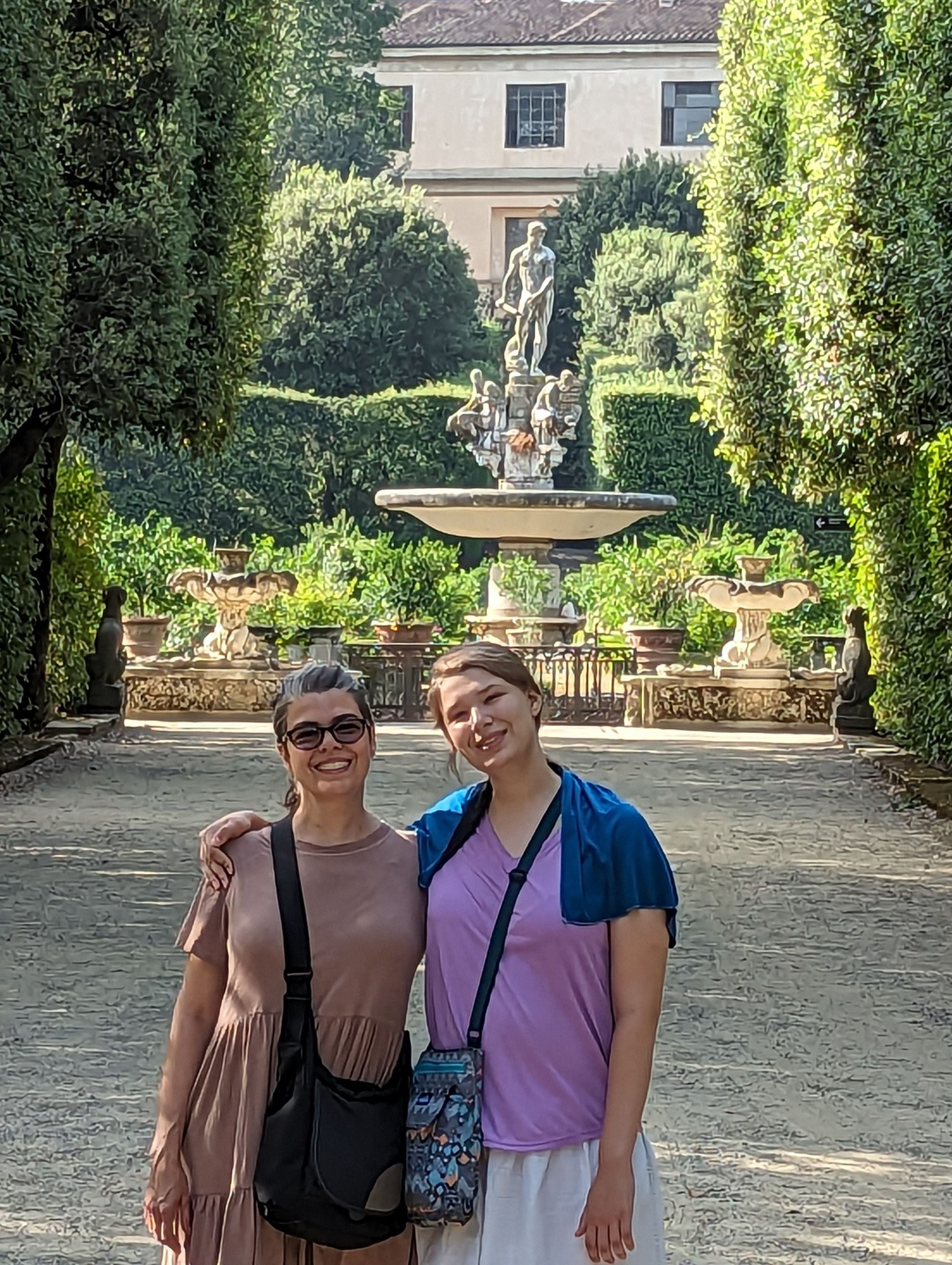 Day 5 Florence: Boboli Gardens then Rome