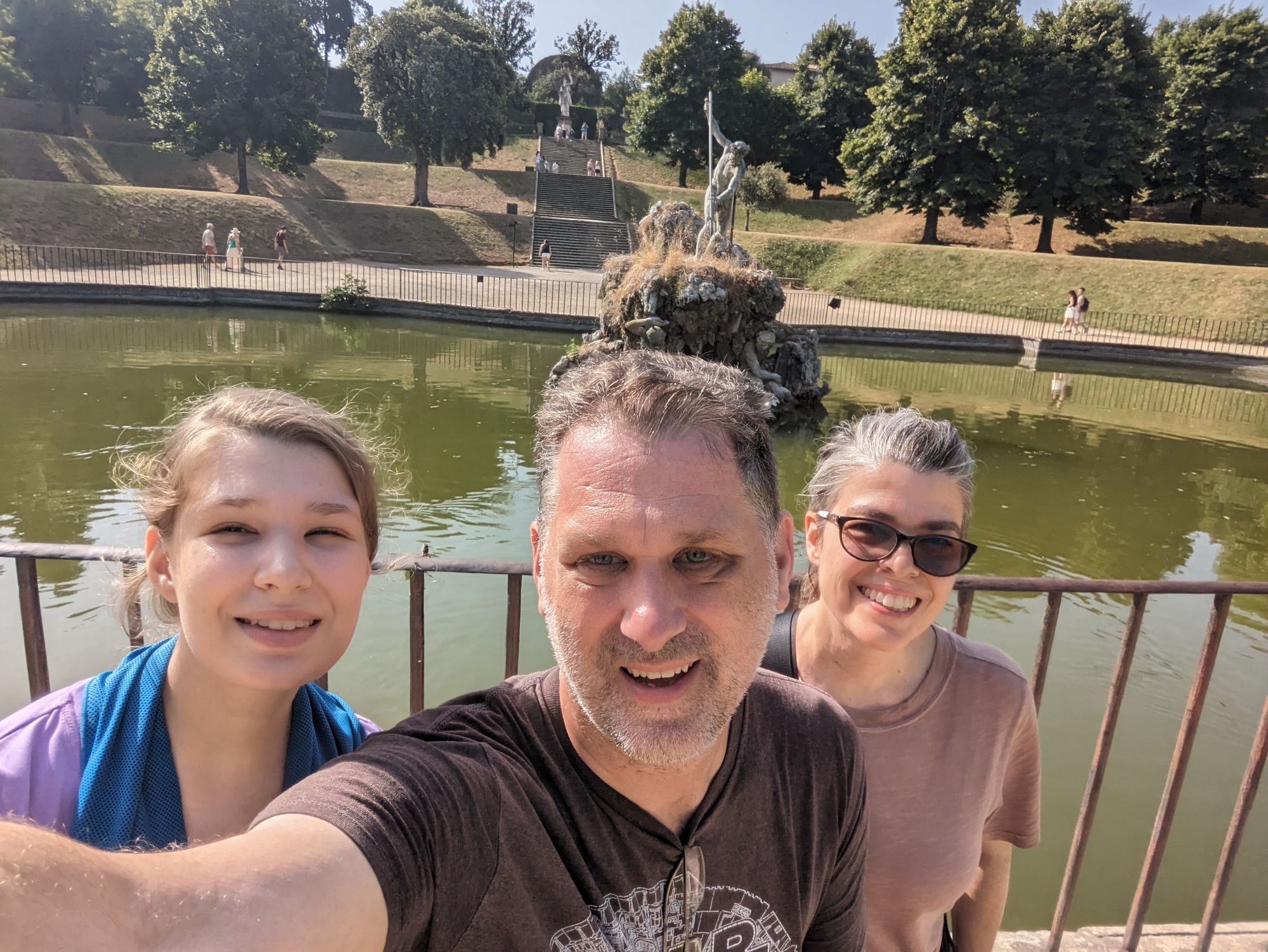 Day 5 Florence: Boboli Gardens then Rome