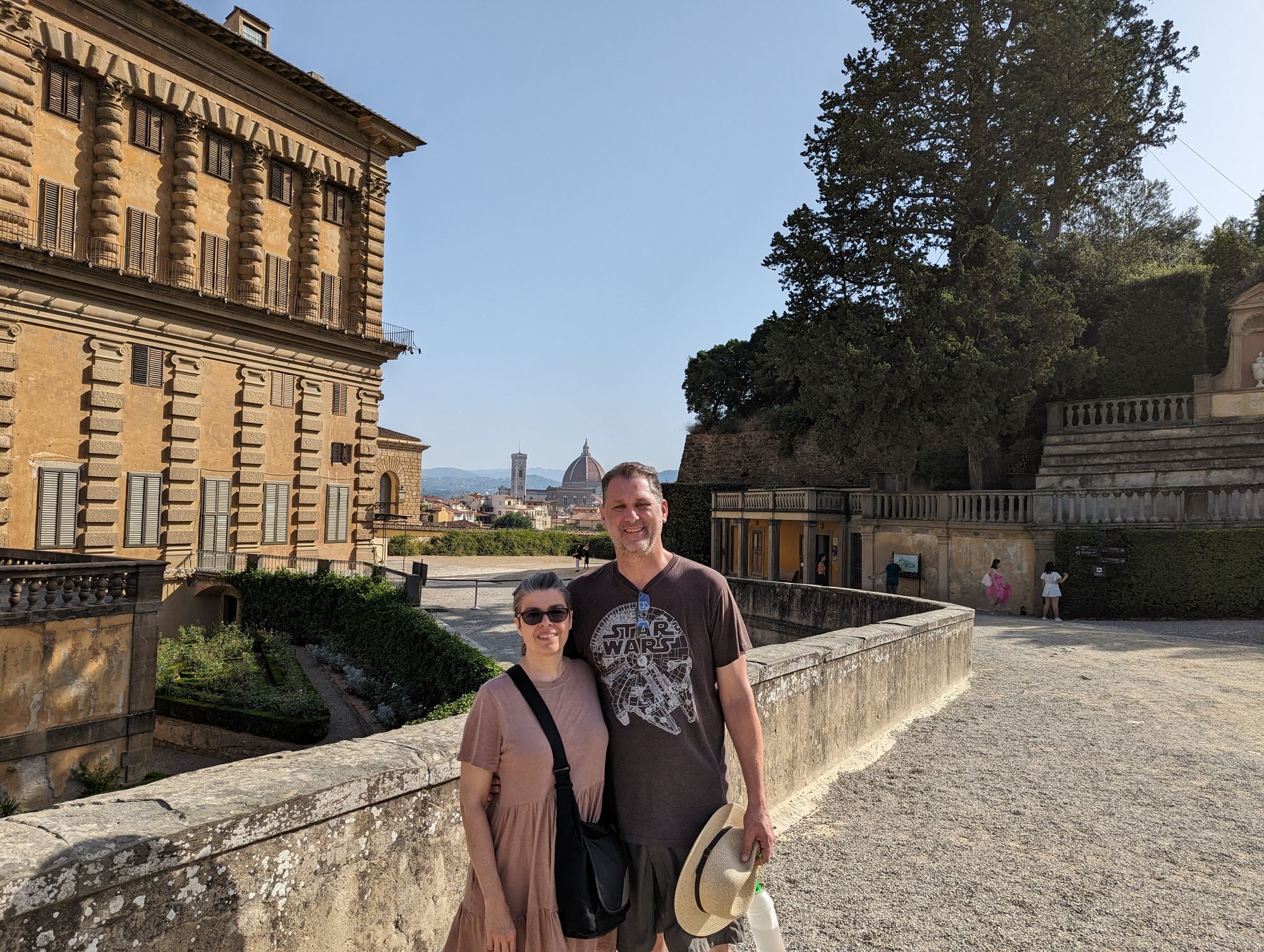 Day 5 Florence: Boboli Gardens then Rome